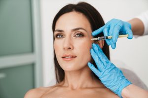 Woman getting Botox in Naples Fl-